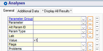 select value greater than 1